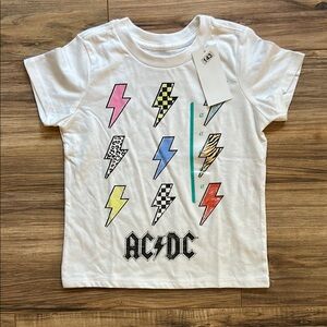 AC/DC White Tshirt